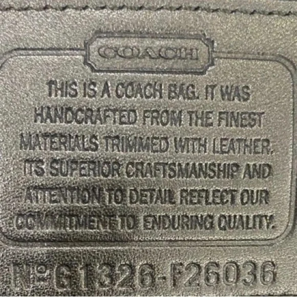 Coach Taylor Purse 2013 - Picture 7 of 7